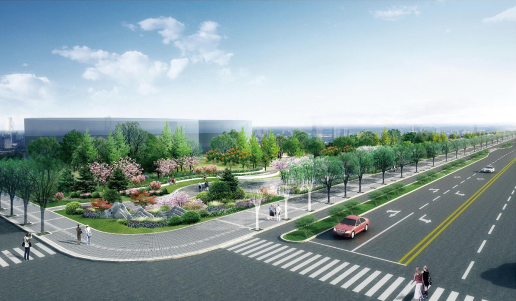 鄠邑区城区主要道路及环境景观提升星空体育登录官网-星空(中国)监理